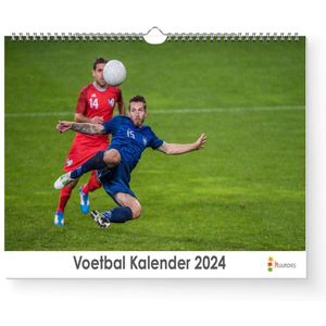 XL 2024 Kalender - Jaarkalender - Voetbal