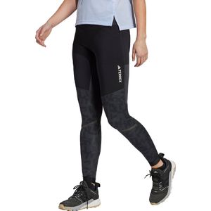 adidas TERREX Terrex Agravic Trail Running Legging - Dames - Grijs- 48