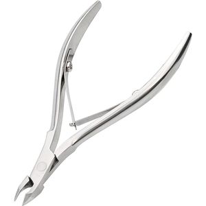 Nagelriemschaar - Nagelriemknipper - Professionele nagelriemschaar - Gemaakt van roestvrij staal - Geschikt voor het verwijderen van overtollige, gescheurde huid op vingers en tenen - Hoogwaardige huidknipper met scherpe en gladde randen