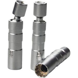 Aanpassing titel: 2 stks Universele Bougiesleutel Removal Tool Gezamenlijke Bougie Socket Auto-accessoires 14mm en 16mm