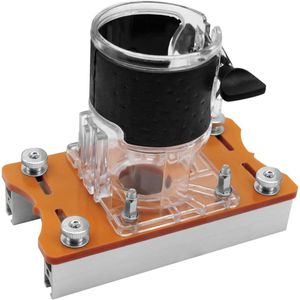 Router Basis 2 in 1 Compact - Houttrimmer en Palm Router Basis - Router Sleuven Beugel voor Carbinet Kast Meubilair - Geschikt voor Binnendiameter 65mm Trimmachine