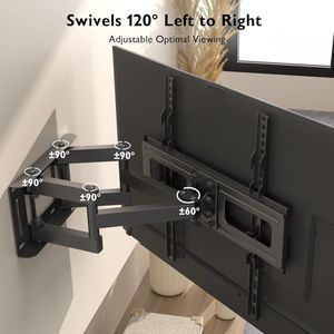 Platte en Gebogen TV's, TV Wall Mount - Super Sterke TV Muurbeugel 32""-70""Inch