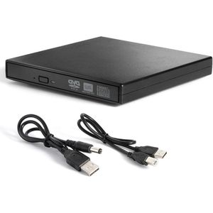 Draagbare USB 2.0 Ultra Externe DVD-RW CD-RW Brander - Slank