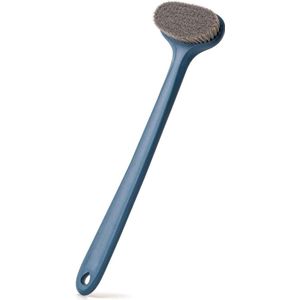 Rugschroef voor Douche - Badborstel met Lange Steel 38 cm Blauw voor Mannen Vrouwen Ouderen