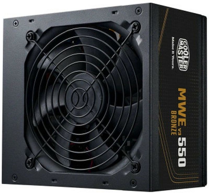 Voedingsbron Cooler Master MPE-5501-ACAAW-3BEU MWE 550W V3 ATX 3.1 ATX 550 W 80 Plus Bronze