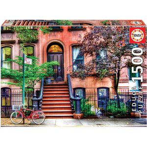 Legpuzzel - 1500 stukjes - Greenwich Village, New York - Educa