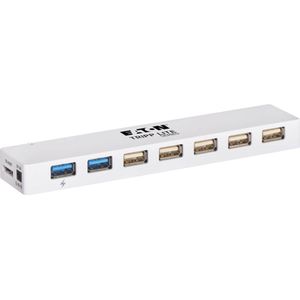 Tripp-Lite U360-007C-2X3 7-Port USB 3.0 / USB 2.0 Combo Hub - USB Charging, 2 USB 3.0 & 5 USB 2.0 Ports TrippLite