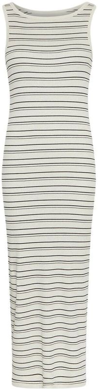 MSCH COPENHAGEN - Gubbi Rasmia - Jurk - Ecru/Zwart - 3/4 Lengte