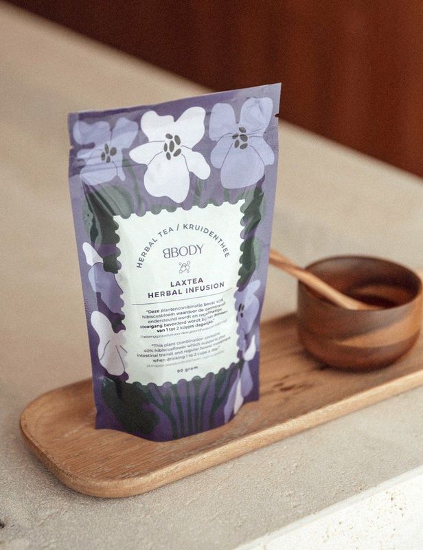 BBODY - Thee Laxtea - Haver - Hibiscus - Kruidenmix voor Ontspanning