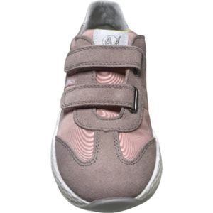 Naturino Mt 31 velcro's witte logo lederen sportieve sneakers Jesko roze