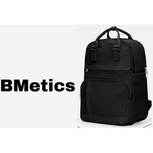 BMetics - Rugtas - Zwart - waterdicht - Reistas - Rugzak voor reizen - Backpack