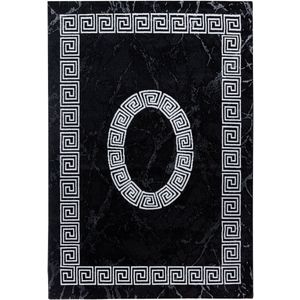 Laagpolig Vloerkleed - Plus - Zwart - 160x230 cm
