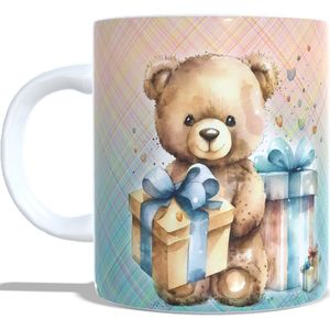 Koffie beker - thee mok lief beer - verjaardag geschenk