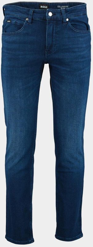 BOSS Black - H-Delaware - 5-Pocket Jeans - Blauw