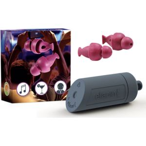 Elacin – Oordoppen voor alle muziek evenementen – 21 db – Herbruikbaar – Party