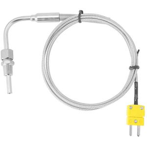EGT K Type Thermocouple, K-Type Temperature Probe Thermocouple EGT Exhaust Gas Regulator with Connector, for Temperature Exhaust Gas