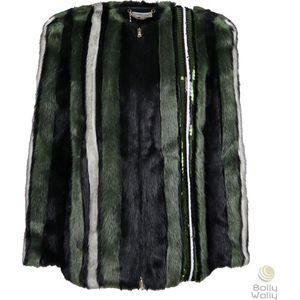 Patrizia Pepe • faux fur jas • maat 36 (T42)