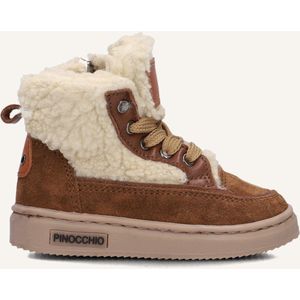 Pinocchio P2173 Sneakers - Meisjes - Bruin - Maat 29