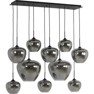 Light & Living Hanglamp Mayson - 10-Lamps - Grijs