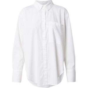 Tom Tailor Dames Blouse POPLIN bequem Wit Volwassenen