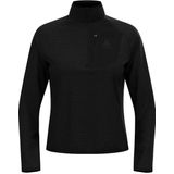 Odlo - Ascent - Sweatshirt - Zwart - Met Halve Rits