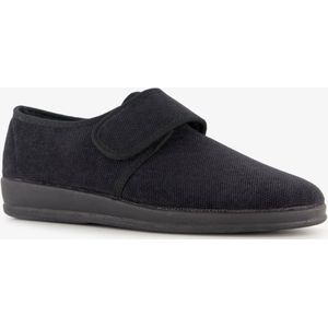 Natuform gevoerde heren pantoffels zwart - Maat 40 - Sloffen