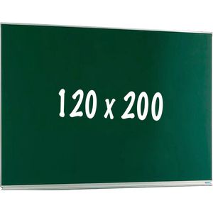 Krijtbord PRO Dollie - Magnetisch - Enkelzijdig bord - Schoolbord - Eenvoudige montage - Emaille staal - Groen - 120x200cm