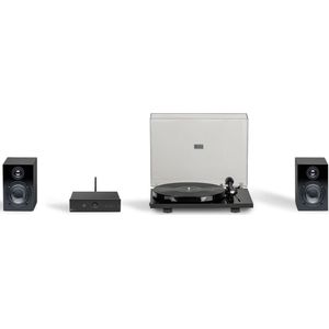 Pro-Ject - Stereo Set E Phono - Zwart - HiFi Stereo Set