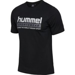 Hummel - Carson - T-shirt - Zwart - 100% Katoen