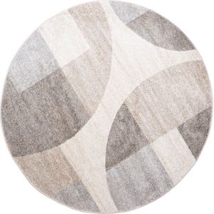 Vloerkleed Tanno Beige Rond ø200 cm