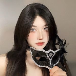 Maskerade masker hol kant masker partij accessoires partij masker, stijl 3