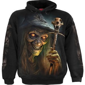Spiral Witch's Brew - Hoodie Heren Trui met capuchon - zwart - XXL