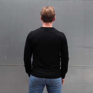 J. Lindeberg Heren Lyle True Merino Knit Black
