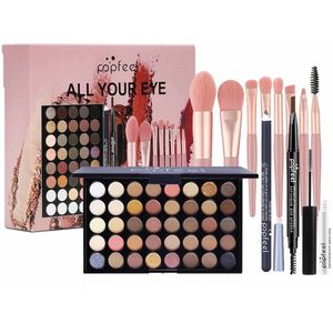 NAXSIR 40 - Kleuren Oogschaduw Palet - Parelmoer & Matte! Volledig Veelkleurig Make - up voor Podium, Cosplay en Elke Ooglook. Met Intense, Glanzende Kleuren voor Spectaculaire Oog - Effecten