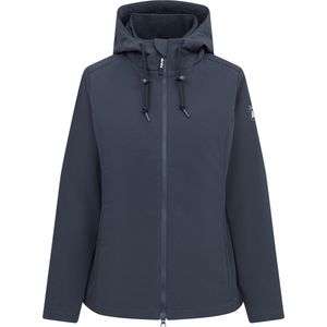 Donkerblauw softshell regenjas Adeby van Derbe L