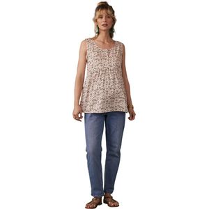 Imprimétop - Bloemenprint - Lichtgewicht Voile - 100% Katoen