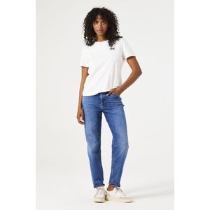 GARCIA Isabella Dames Mom Fit Jeans Blauw - Maat W26 X L30