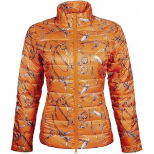 HKM Stepped Jacket Print Sommer Allure oranje