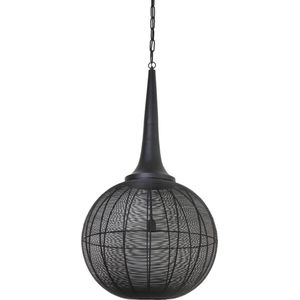 Light & Living Adrienne Hanglamp - Zwart - Ø57x112cm