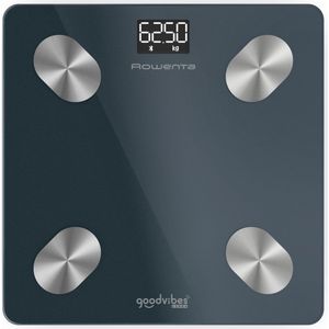 Rowenta BR9620 weegschaal Vierkant Grijs Elektronische weegschaal