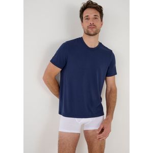 Damart - T-shirt met korte mouwen thermoregulerend Evolutyl - Heren - Blauw - (86-93) S