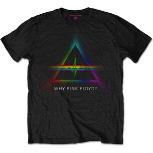 Pink Floyd - Why Heren T-shirt - S - Zwart