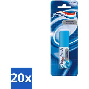 Aquafresh Mondspray 15 ml - Bulkverpakking - 20 stuks