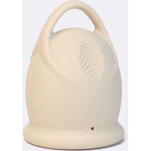 Menstruatiecup - Beige - Maat L - Herbruikbare menstruatie cup - period - duurzaam
