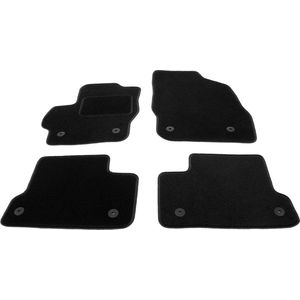 Automatten op maat - zwart stof - geschikt voor Mazda 3 2009-2013