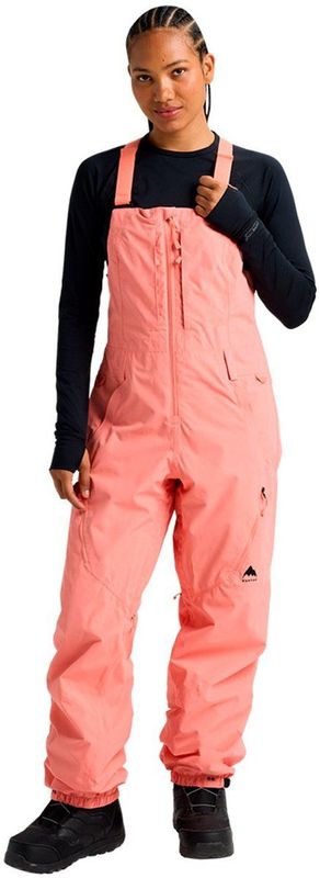 Burton Reserve 2l Bib Broek Oranje XS Vrouw