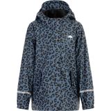 Schmuddelwedda - Regenjas - Blauw - Luipaarddessin