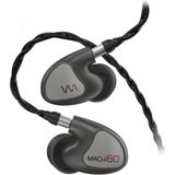 Westone Audio WA-M60 MACH 60 In-Ear Monitor Universeel 3-weg 6-voudige Driver - Zwart