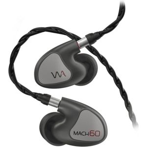 Westone Audio WA-M60 MACH 60 In-Ear Monitor Universeel 3-weg 6-voudige Driver - Zwart