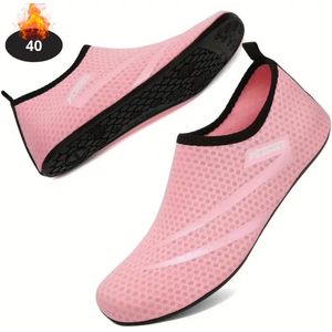 Bovista Waterschoenen Voor Kinderen & Volwassenen - Aqua Shoes - Aquaschoenen - Afzwemschoenen - Zwemles Schoenen - Roze - 38